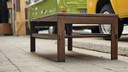 Table basse vintage Japandi