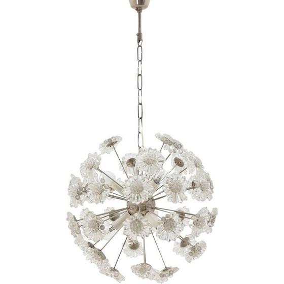 Image 1 of Unique set of five vintage Emil Stejnar style sputnik chandeliers, 1970