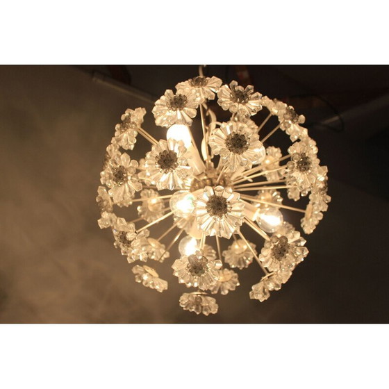 Image 1 of Unique set of five vintage Emil Stejnar style sputnik chandeliers, 1970