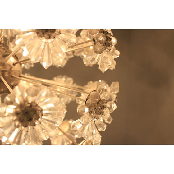 Image 1 of Unique set of five vintage Emil Stejnar style sputnik chandeliers, 1970