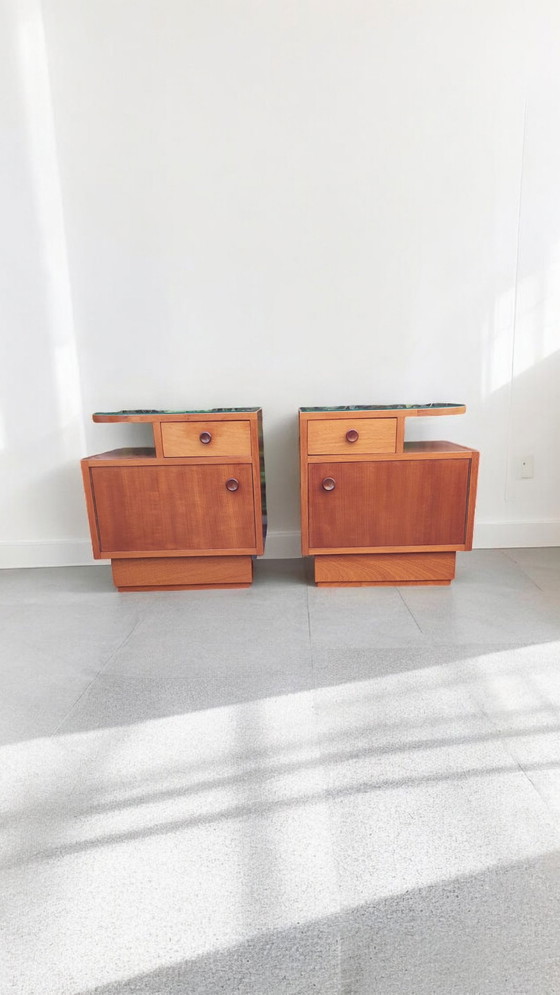 Image 1 of 2x Nightstands Vintage