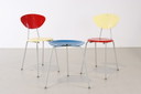 2x sedia vintage + sgabello