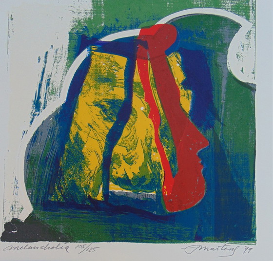 Image 1 of Jan Martens - 3X Melancholia Screenprint