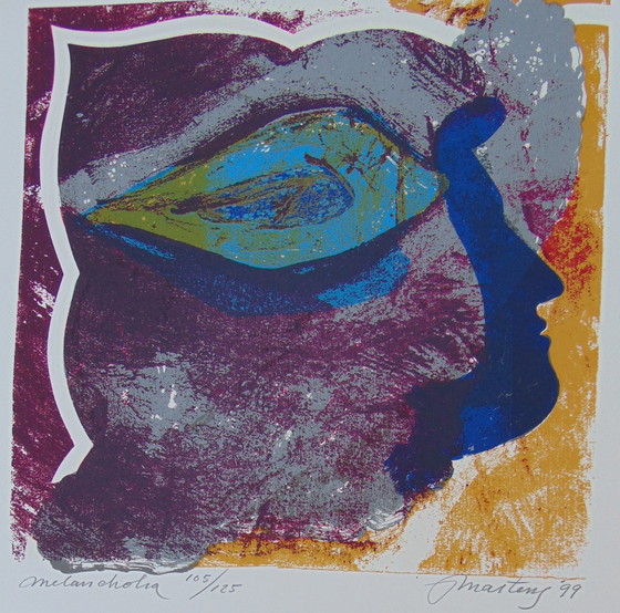 Image 1 of Jan Martens - 3X Melancholia Screenprint