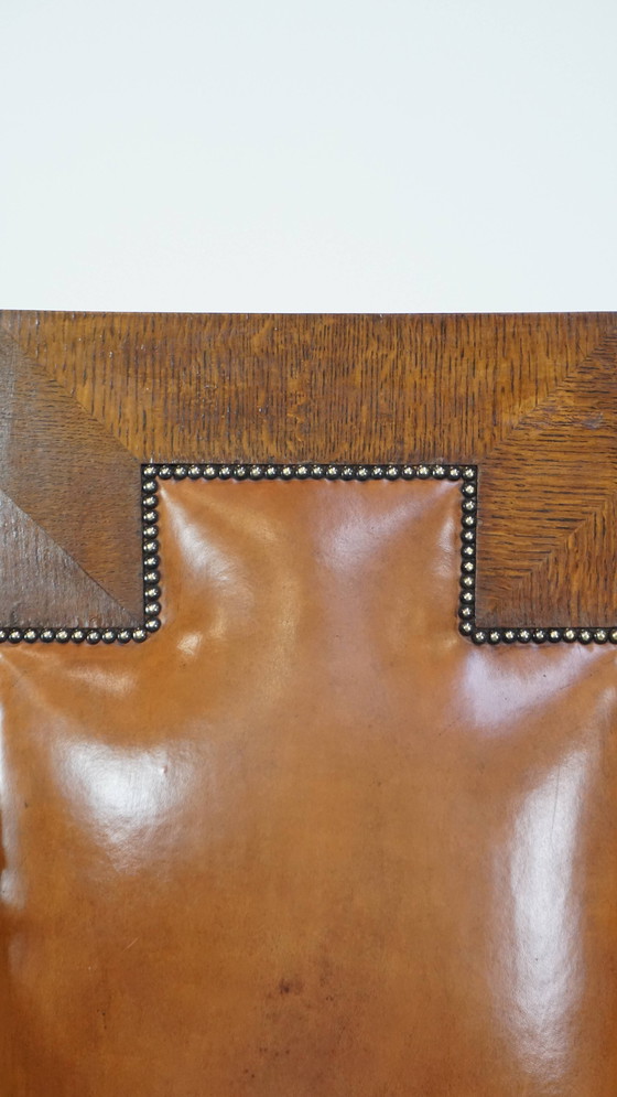 Image 1 of Sheepskin Leather Armchair/Trone