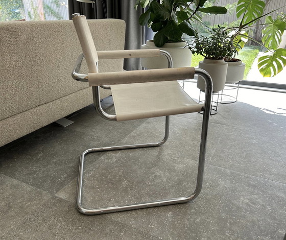 Image 1 of 4x Tube frame chairs