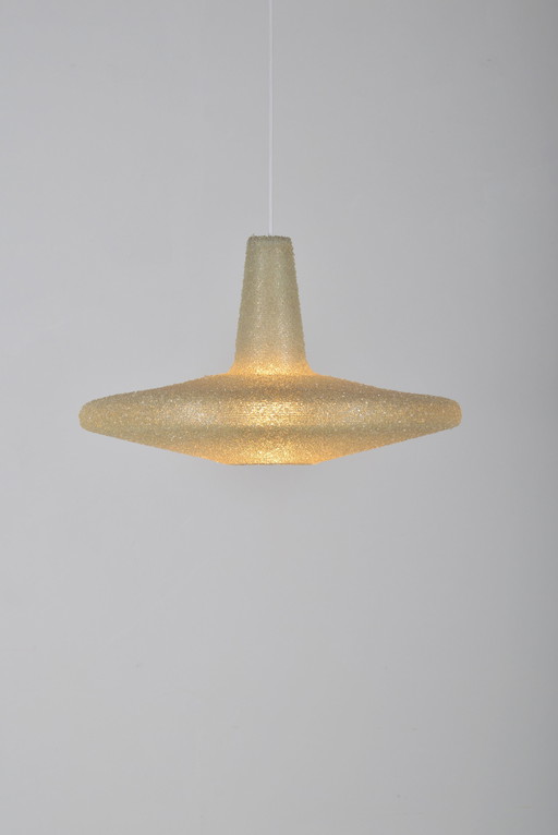 Rare Pendant Lamp Designed By John & Sylvia Reid For Rotaflex, 1960s