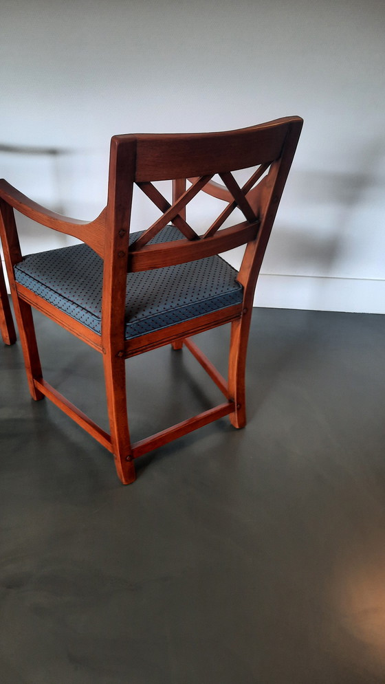 Image 1 of 2x Schuitema Jugendstil Armchairs