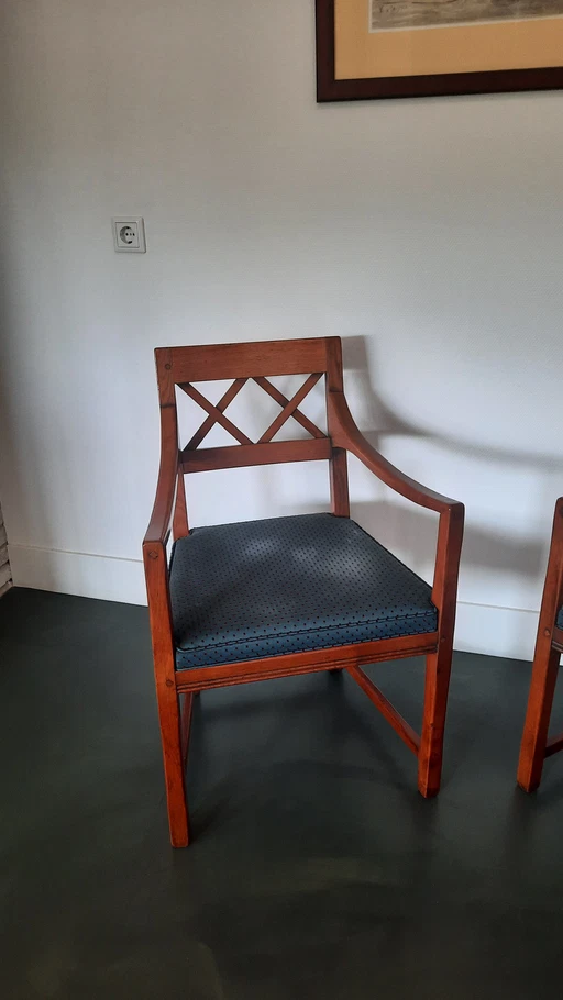 2x Schuitema Jugendstil Armchairs