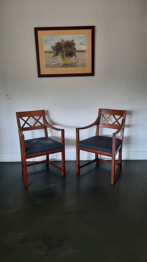 Image 1 of 2x Schuitema Jugendstil Armchairs