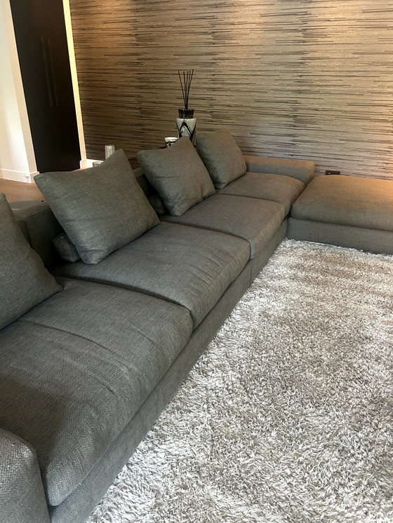 Image 1 of Minotti Jagger lounge sofa gray/anthracite