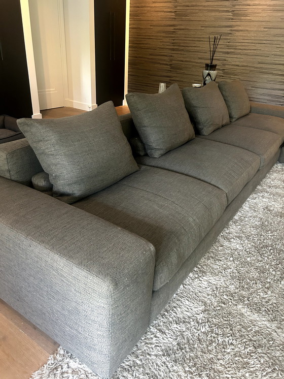 Image 1 of Minotti Jagger lounge sofa gray/anthracite