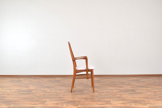 Image 1 of Mid-Century Teak Eva Armchair By Niels Koefoed For Koefoeds Hornslet, 1960S, Set Of 2