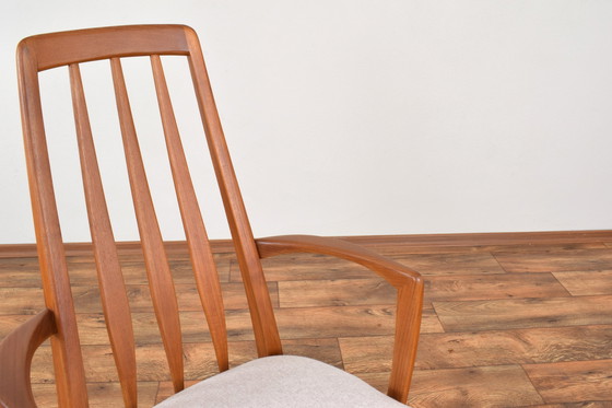 Image 1 of Mid-Century Teak Eva Armchair By Niels Koefoed For Koefoeds Hornslet, 1960S, Set Of 2