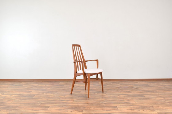 Image 1 of Mid-Century Teak Eva Armchair By Niels Koefoed For Koefoeds Hornslet, 1960S, Set Of 2