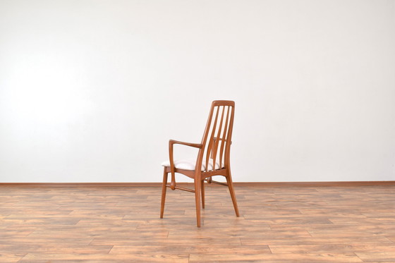 Image 1 of Mid-Century Teak Eva Armchair By Niels Koefoed For Koefoeds Hornslet, 1960S, Set Of 2