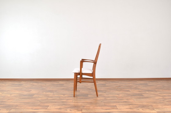 Image 1 of Mid-Century Teak Eva Armchair By Niels Koefoed For Koefoeds Hornslet, 1960S, Set Of 2