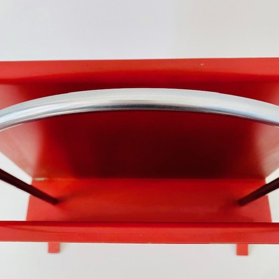 Image 1 of Gispen magazine rack metal 1950's