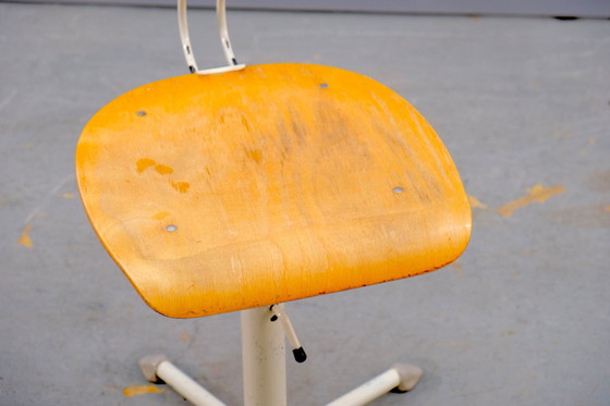 Image 1 of Minimalist vintage office chair with backrest, 1950s