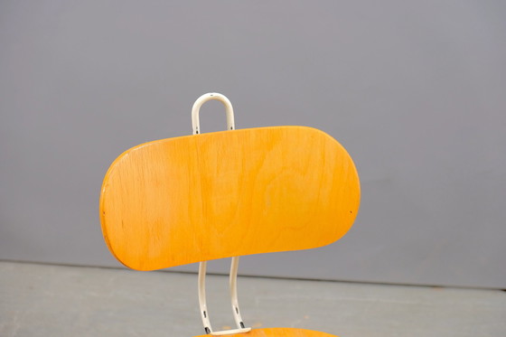 Image 1 of Minimalist vintage office chair with backrest, 1950s