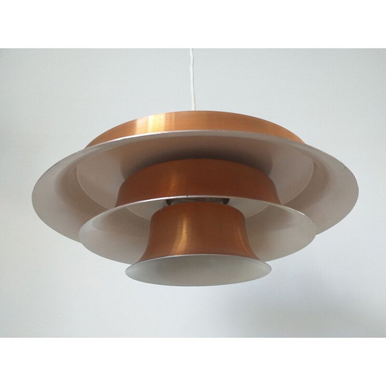 Image 1 of Vintage hanging lamp in the style of Jo Hammerborg, Denmark, 1960s