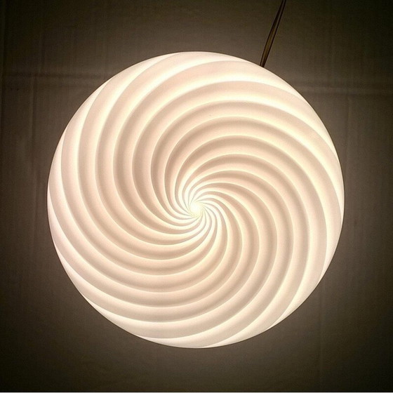 Image 1 of Lampade da tavolo vintage in vetro di Murano Venezia, set di due, 1960