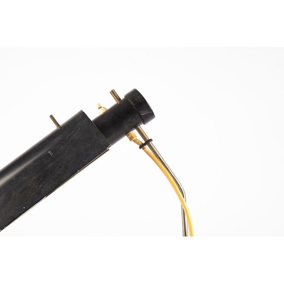 Image 1 of Vintage black metal desk lamp for Schwarze Ostdeutsche Schreibtischlampe, Germany 1960