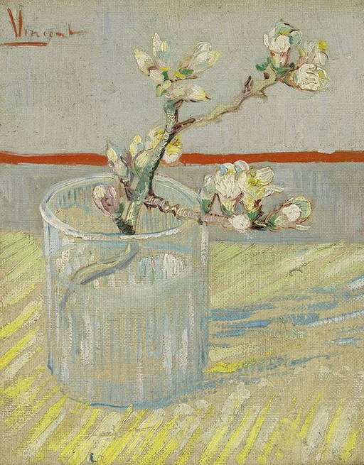 Vincent Van Gogh --Flowering Almond Branch