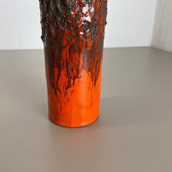 Image 1 of Vintage fat lava ceramic vase for Otto Ceramic, Germany 1970s