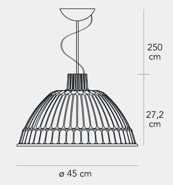 Image 1 of Fontana Arte Cloche curry yellow