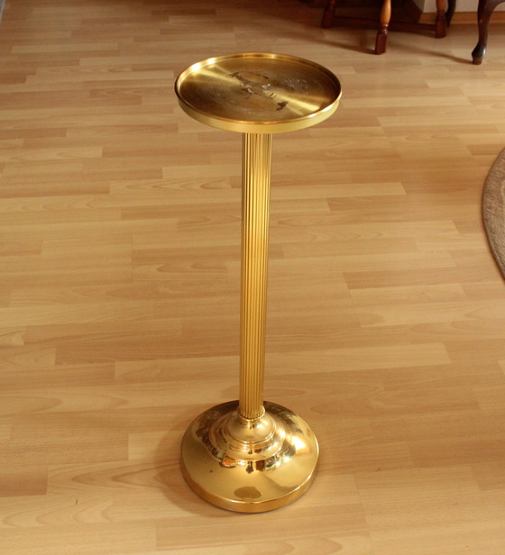 Image 1 of High flower column Flower stool