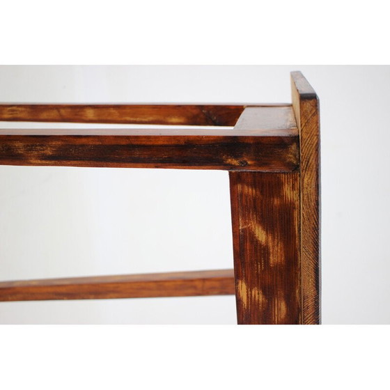 Image 1 of Portafiori vintage in legno di faggio, Cecoslovacchia, anni '40