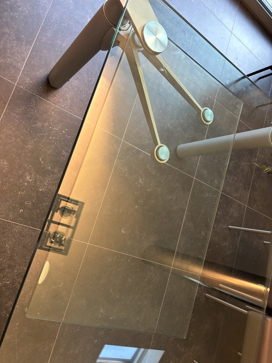 Image 1 of Design Extendable Glass Table