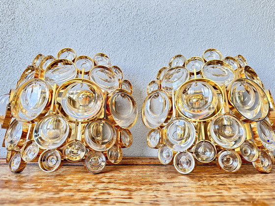 Image 1 of 2x Vintage PALWA wall lamp