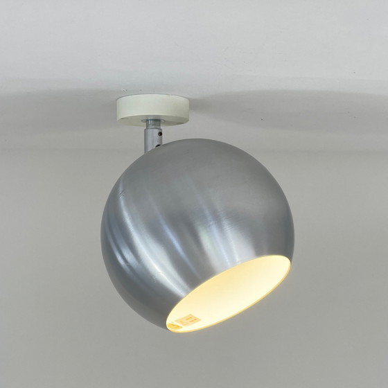 Image 1 of Aluminium Ball Space Age Spot Light 7171 by ERCO Leuchten, Germany 1970s