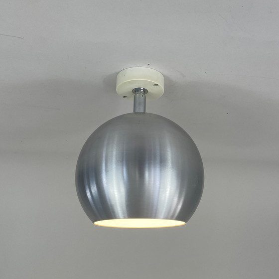 Image 1 of Aluminium Ball Space Age Spot Light 7171 by ERCO Leuchten, Germany 1970s