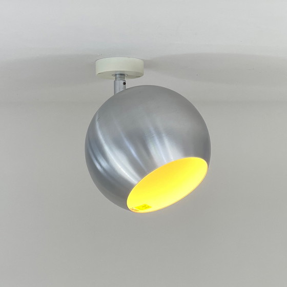 Image 1 of Aluminium Ball Space Age Spot Light 7171 by ERCO Leuchten, Germany 1970s