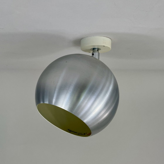 Image 1 of Aluminium Ball Space Age Spot Light 7171 by ERCO Leuchten, Germany 1970s