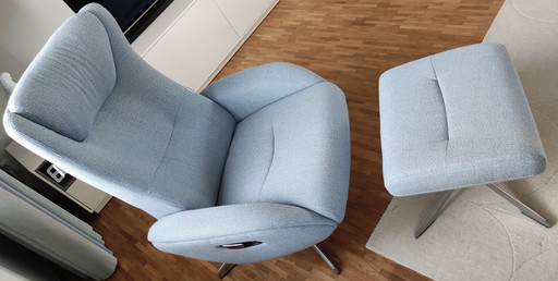 Framati - Recliners With Footstool