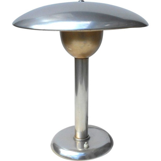 Vintage Ministerial art decò table lamp, Italian 1930