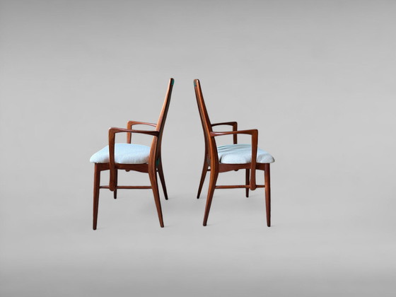 Image 1 of Dining Armchairs By Niels Koefoed For Koefoeds Hornslet, Set Of 4