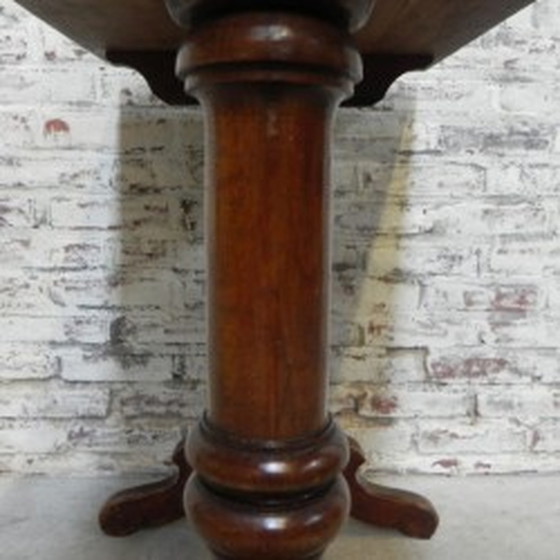 Image 1 of Oak Bistro Table From The Ardennes 