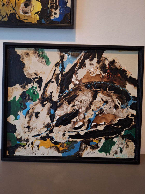 Image 1 of Collage Animal Paintings 3 Pieces