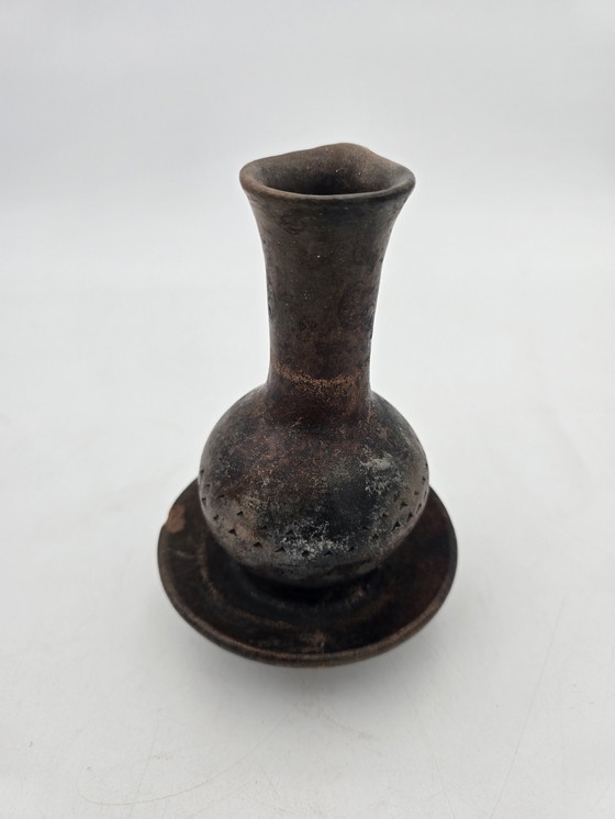 Image 1 of Antique African Ceremonial Pitcher