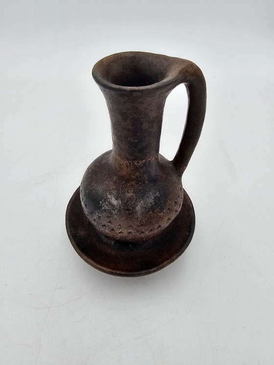 Image 1 of Antique African Ceremonial Pitcher