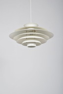 Danish XL hanging lamp 52580 made by Form-Light, 1980s