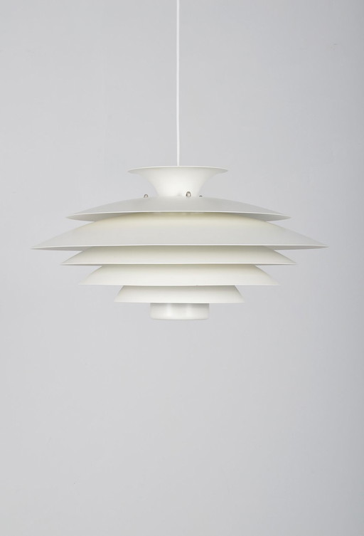 Danish XL hanging lamp 52580 made by Form-Light, 1980s