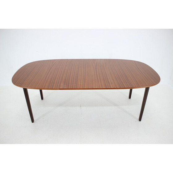 Image 1 of Vintage mahogany extendable table by Ole Wanscher for P. Jeppesen, 1960s
