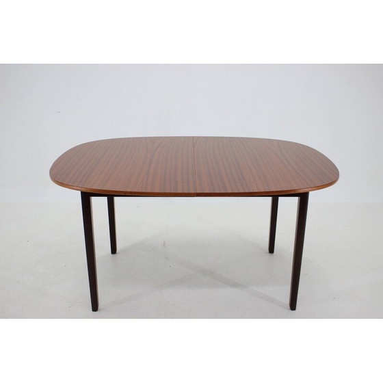 Image 1 of Vintage mahogany extendable table by Ole Wanscher for P. Jeppesen, 1960s
