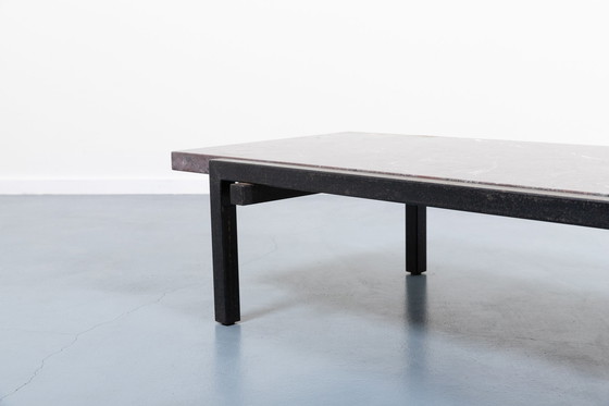 Image 1 of Table basse en marbre architectural, Italie, années 1970